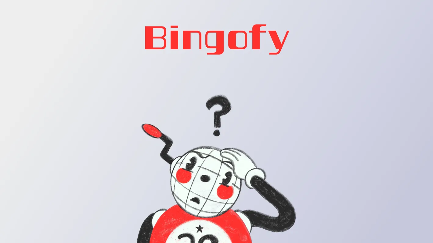 Comparison chart showing Bingofy vs other music bingo software options