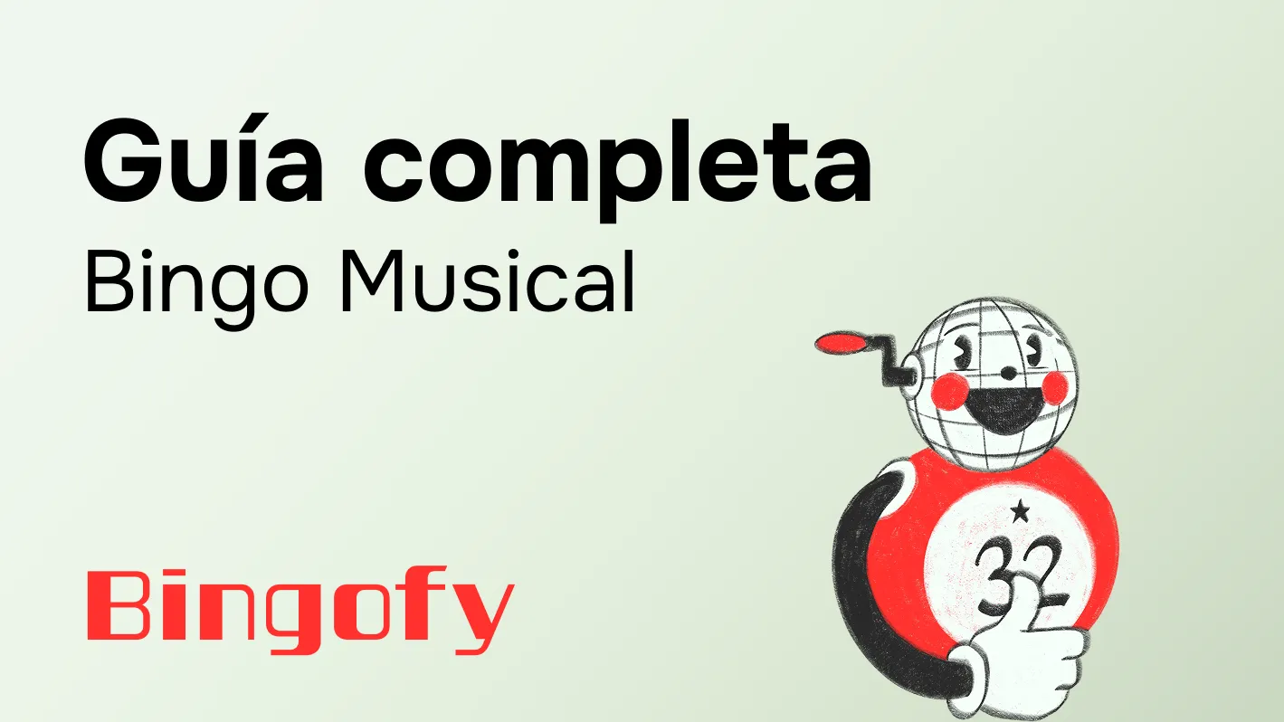 Guía completa del bingo musical con cartones, altavoces y multitud