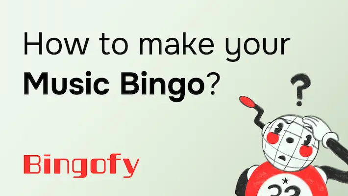 Musical bingo cards